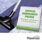 Maximex Teppich-Reinigungspulver 3er Set, Staubarm und schnelltrocknend