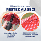 Regenschirm sturmfest