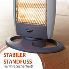 Halogen-Heizstrahler mit 3 Heizstufen Bergström