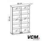 VCM Medizinschrank "Honula" Weiß