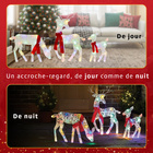LED-Rentierfamilie 3-tlg.