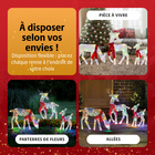 LED-Rentierfamilie 3-tlg.