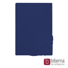 Castell Jersey-Stretch-Spannbetttuch dunkelblau, 1x 140-160 x 200 cm