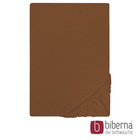 Castell Jersey-Stretch-Spannbetttuch chocolate, 1x 90x190 cm - 100x200 cm