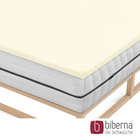 biberna Jersey-Elastic-Topper-Spannbetttuch perlmutt, 1x 180x200 cm - 200x220 cm