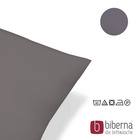 biberna Feinjersey-Kopfkissenbezug Doppelpack silber/grau, 2x 40x40 cm