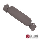 biberna Feinjersey-Nackenrollenbezug Doppelpack silber/grau, 2x 15x40 cm