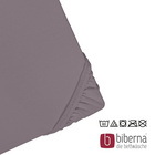 biberna Jersey-Elastic-Topper-Spannbetttuch silber/grau, 1x 140x200 cm - 160x220 cm