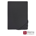 biberna Feinjersey-Spannbetttuch titanium, 1x 140x200 cm - 160x200 cm