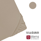 biberna Jersey-Elastic-Boxspring-Spannbetttuch basalt, 1x 180x200 cm - 200x220 cm