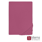 biberna Feinjersey-Spannbetttuch brombeer, 1x 140x200 cm - 160x200 cm