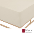 biberna Jersey-Elastic-Boxspring-Spannbetttuch grau, 1x 140x200 cm - 160x220 cm