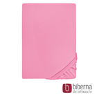 biberna Feinjersey-Spannbetttuch pink, 1x 90x190 cm - 100x200 cm