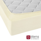 biberna Jersey-Elastic-Spannbetttuch perlmutt, 1x 180x200 cm - 200x220 cm