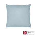 biberna Feinjersey-Kopfkissenbezug Doppelpack taubenblau, 2x 80x80 cm