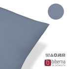 biberna Feinjersey-Kopfkissenbezug Doppelpack blau, 2x 80x80 cm