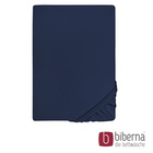 biberna Feinjersey-Spannbetttuch marine, 1x 90x190 cm - 100x200 cm