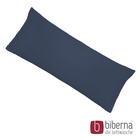 biberna Feinjersey-Kopfkissenbezug Doppelpack marine, 2x 40x60 cm