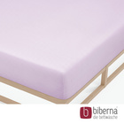 biberna Feinjersey-Spannbetttuch flieder, 1x 60x120 cm - 70x140 cm