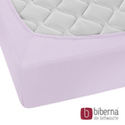 biberna Feinjersey-Spannbetttuch flieder, 1x 60x120 cm - 70x140 cm