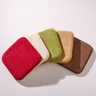 Sitzkissen mit rutschfester Unterseite rot 2er-Set Eldo