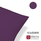 biberna Feinjersey-Kopfkissenbezug Doppelpack dunkel violett, 2x 40x60 cm