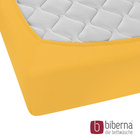 biberna Feinjersey-Spannbetttuch honig, 1x 180x200 cm - 200x200 cm