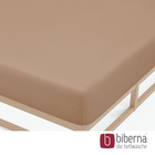 biberna Feinjersey-Spannbetttuch macchiato, 1x 90x190 cm - 100x200 cm