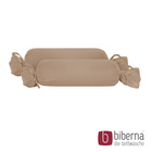 biberna Feinjersey-Nackenrollenbezug Doppelpack macchiato, 2x 15x40 cm