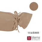 biberna Feinjersey-Nackenrollenbezug Doppelpack macchiato, 2x 15x40 cm