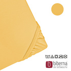 biberna Jersey-Elastic-Spannbetttuch honig, 1x 120x200 cm - 130x220 cm