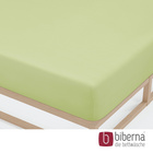 biberna Jersey-Elastic-Spannbetttuch pistaziengrün, 1x 120x200 cm - 130x220 cm