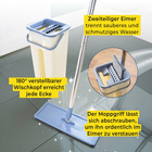 Wischmopp-Set mit Eimer