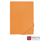 biberna Feinjersey-Spannbetttuch nektarine, 1x 90x190 cm - 100x200 cm