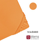 biberna Feinjersey-Spannbetttuch nektarine, 1x 90x190 cm - 100x200 cm