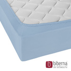 biberna Jersey-Elastic-Spannbetttuch eisblau, 1x 180x200 cm - 200x220 cm