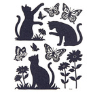 Wandsticker "Katzen" 11-tlg. Eldo