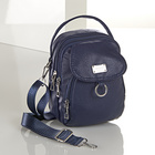 Boxy Bag Handtasche "Eva" navy