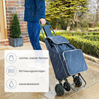 Einkaufstrolley mit XL Tasche und Thermovortasche