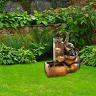 Solar-Brunnen mit Elefant Gainsborough