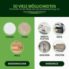 Rotierender Dampfreiniger 2-in-1 mit 10-tlg. Zubehör Bergström