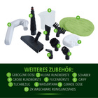 Rotierender Dampfreiniger 2-in-1 mit 10-tlg. Zubehör Bergström