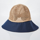 Sommerhut blaue Schleife