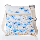Handtasche „Blaue Blumen RFID