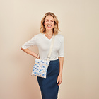 Handtasche „Blaue Blumen RFID