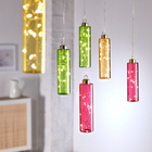 LED-Hängeleuchte grün Eldo