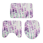 Badezimmer-Set "Lavendel" 3-tlg.