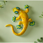 Wanddeko Gecko gelb Gainsborough