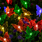 Solar-Lichterkette "Schmetteringe" mit Farbwechsel 10-tlg.