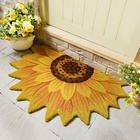 Fußmatte in Sonnenblumen-Design XL
